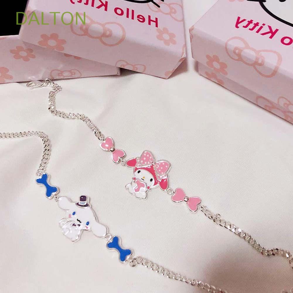 Lắc tay hoạt hình Kitty Kuromi Melody Best Friends Cinnamon ngọt ngào dễ thương phong cách Hàn Quốc