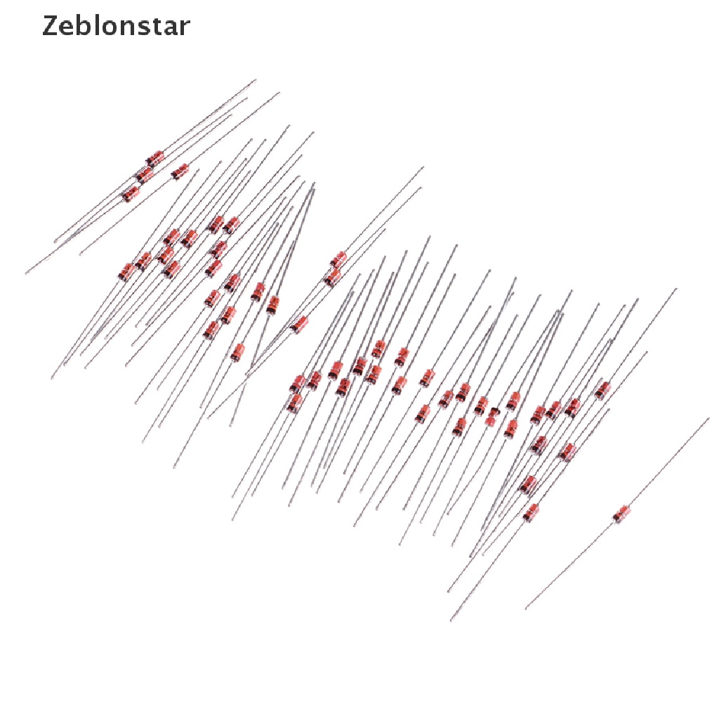 Set 50 Đi Ốt 1W 5.1V 1N4733A 1N4733 IN4733A IN4733 5V1 volt DO-35 Chuyên Dụng