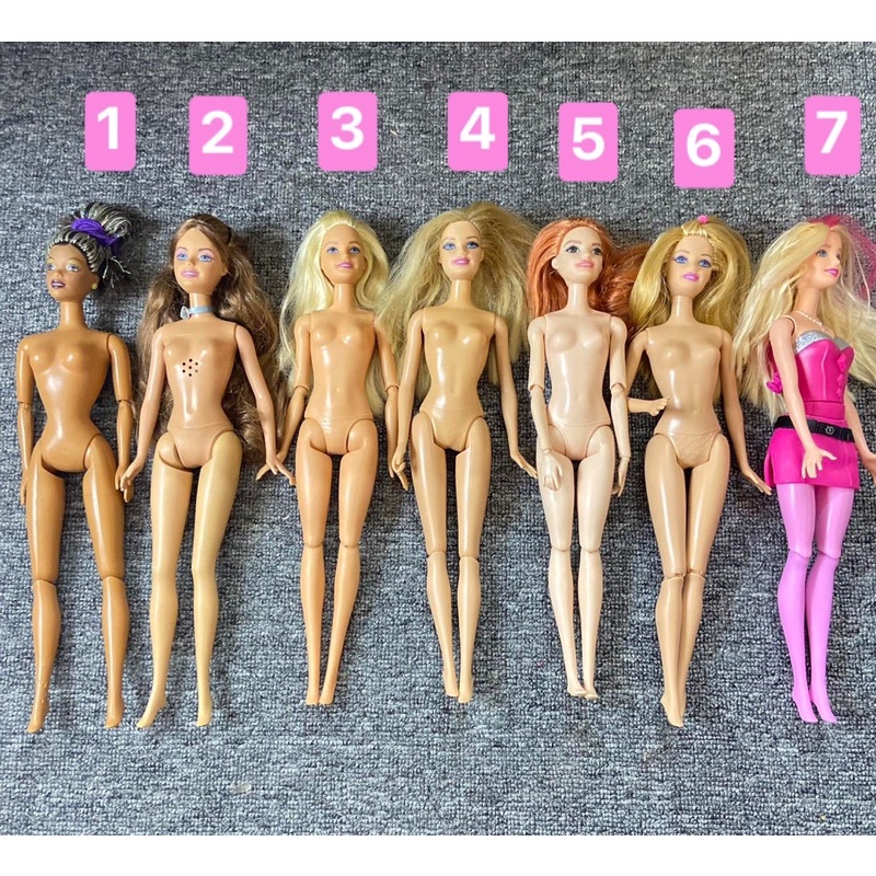 BBA2E-BÚP BÊ BARBIE KHỚP TAY CHÂN MẶT XINH