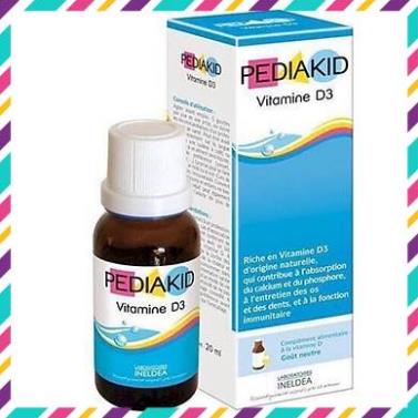 Vitamin D3 Cho Trẻ Sơ Sinh Pediakid D3 Lọ 20ml