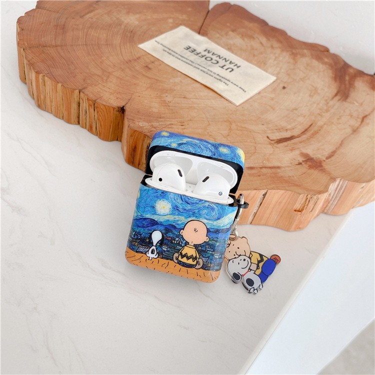 Vỏ Airpod 1/2/Pro Nhựa Dẻo Hình Snoopy Vỏ Bọc Airpods Hoạt Hình Dễ Thương - Chinchin Case