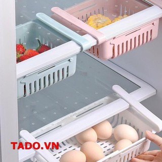Khay Rổ Nhựa Kéo Dài Đựng Thức Ăn Thực Phẩm Trong Tủ Lạnh mẫu mới 2020 GD530