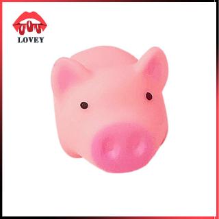 【0606】Cartoon Soft Cute Pink Pig Tricking Children Toys Venting Pig Squeezing Toy