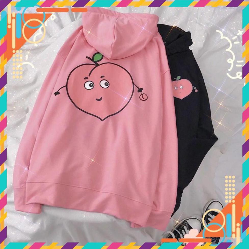 Áo Hoodie Unisex nam nữ form rộng có dây kéo, nón 2 lớp chui đầu in hình trái bơ phong cách Ulzzang Hàn Quốc | BigBuy360 - bigbuy360.vn