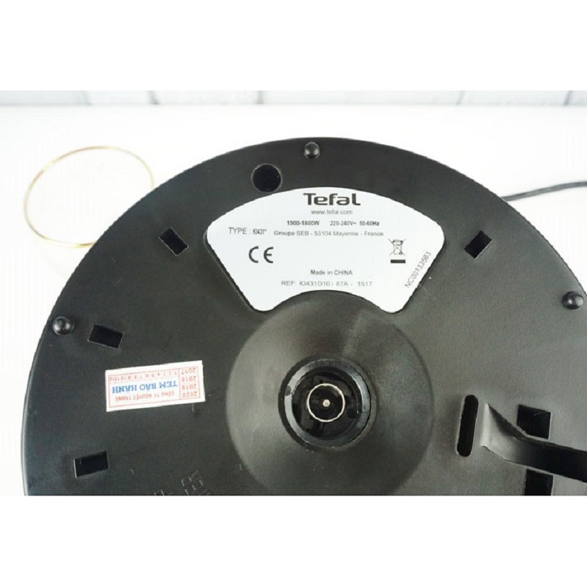 Bình đun siêu tốc Tefal KI431D10 - Inox - 1800W, 1.2L