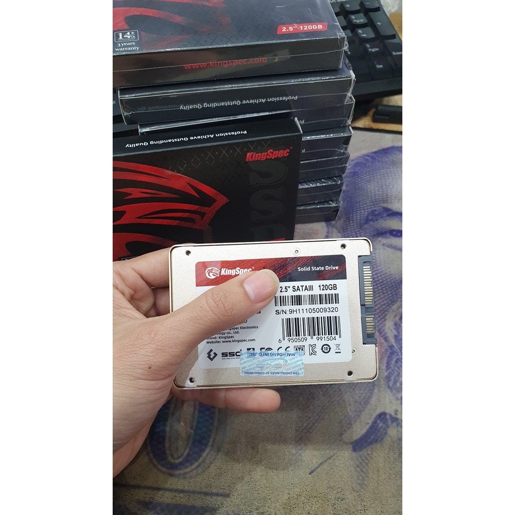 Ổ Cứng SSD Kingspec 120GB 240GB 128GB 256GB Sata III - Hàng chính hãng | BigBuy360 - bigbuy360.vn