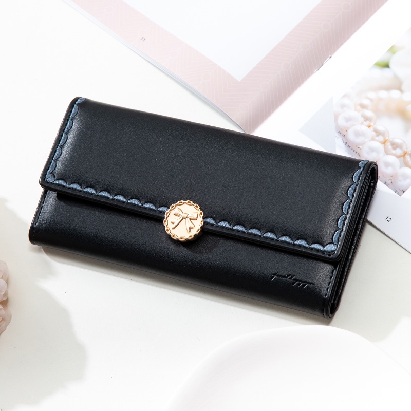 Ví Dài Đựng Thẻ Sức Chứa Lớn Cao Cấp Thời Trang Dành Cho Nữ Giá Đỡ