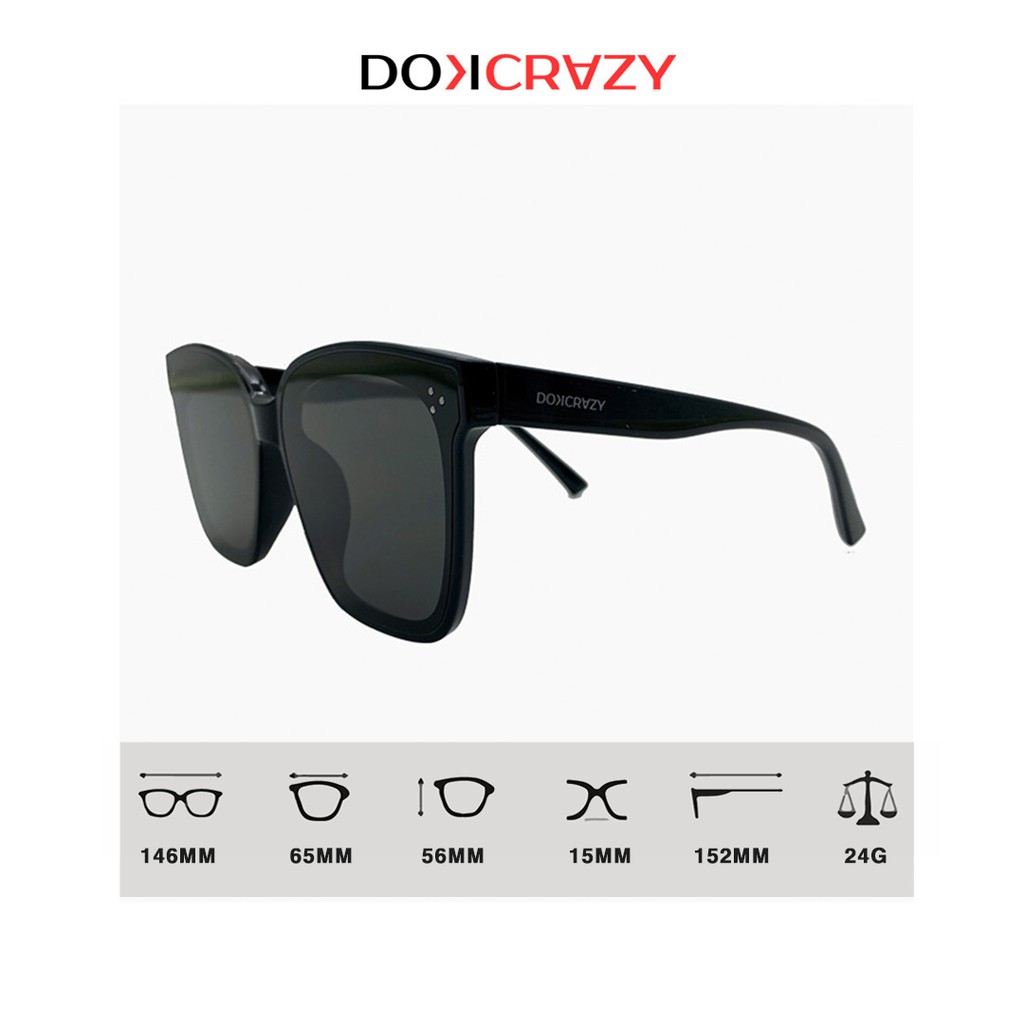Kính mát vuông nam nữ chống tia UV ORAN local brand DOKCRAZY gọng kính mắt râm thời trang cao cấp style Hàn Quốc | BigBuy360 - bigbuy360.vn