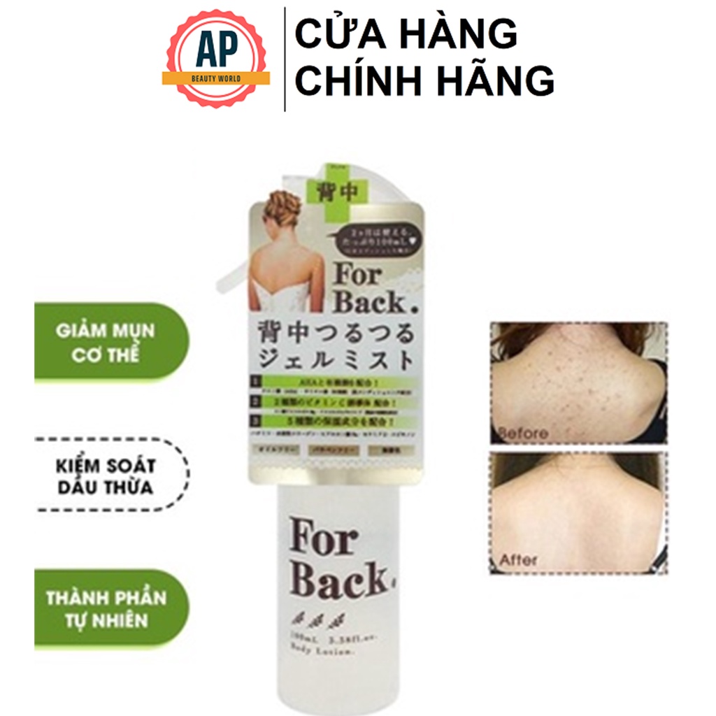 Xịt Mụn Lưng For Back Body Lotion 100ml