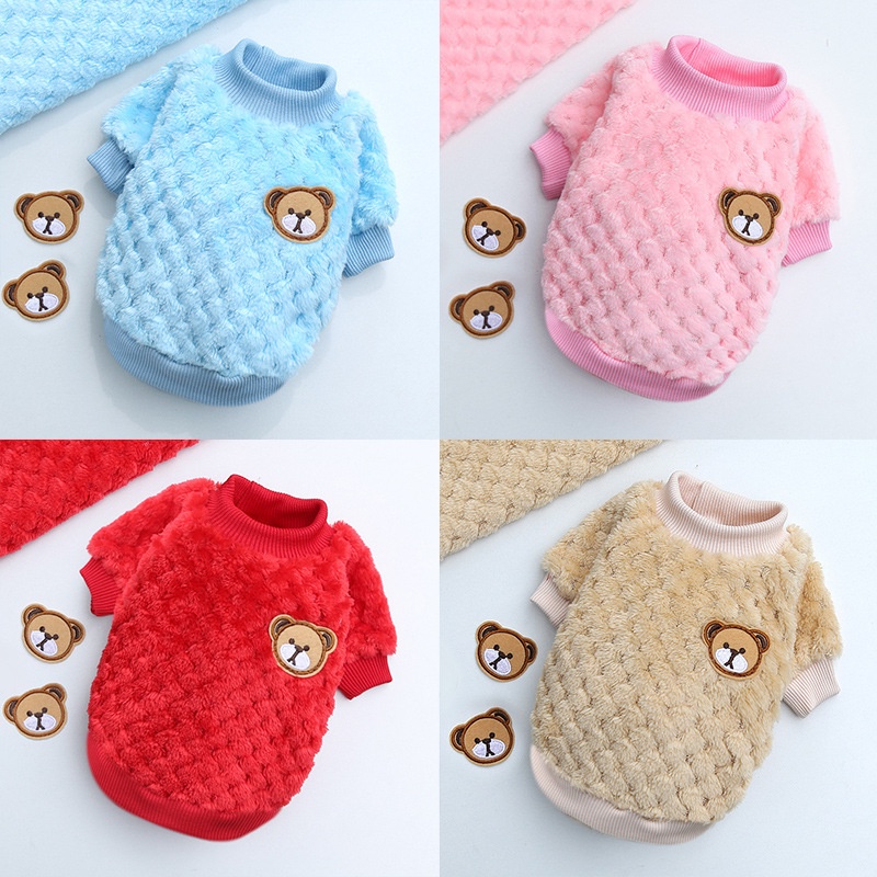 Áo Khoác Giữ Ấm Dày Dặn Dễ Thương Cho Thú Cưng