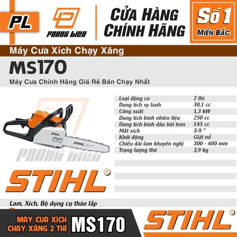 MÁY CƯA XÍCH CHẠY XĂNG STIHL MS210