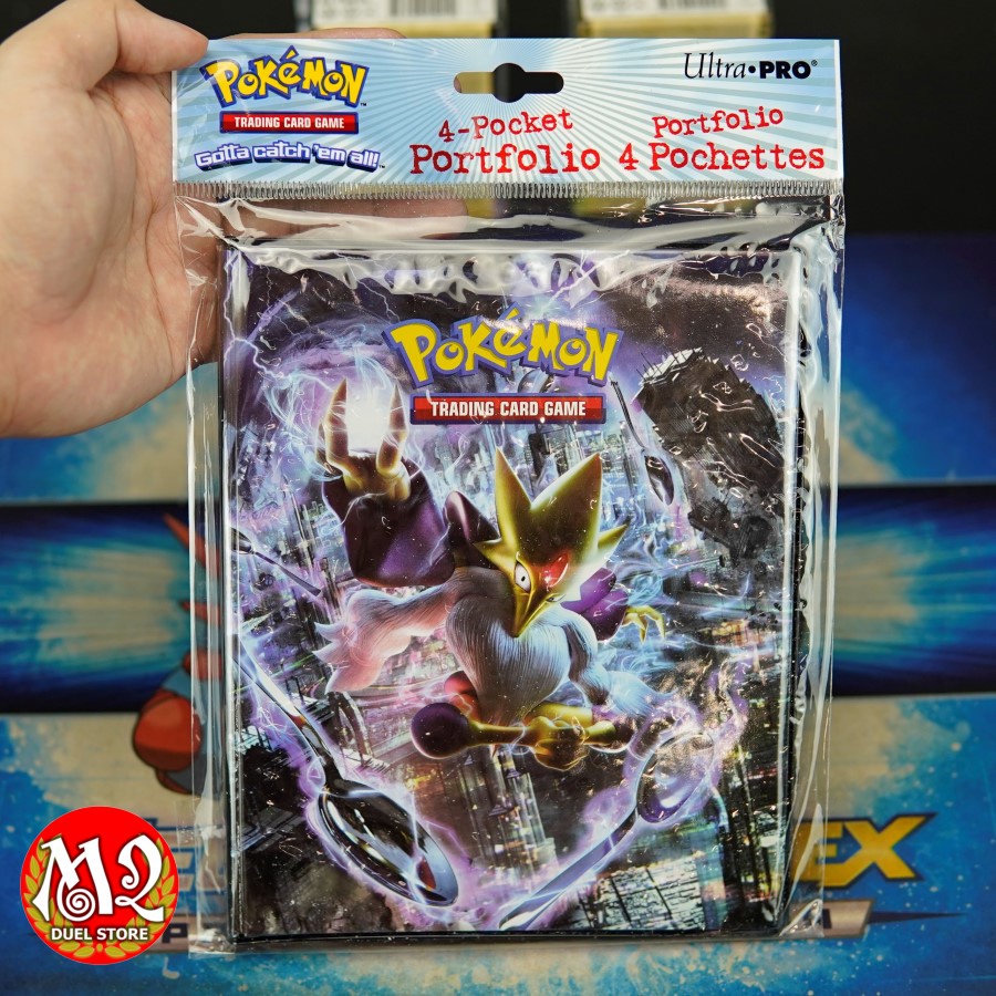 Album sưu tập Ultra Pro Pokemon XY Series 10: 4 Pocket Portfolio Card Game - 4 Pocket - sức chứa lên đến 80 lá bài