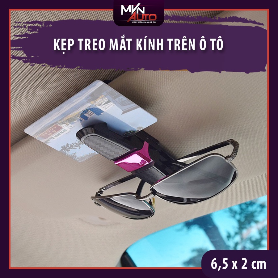 Kẹp Giữ Mắt Kính Ô Tô – Kẹp Treo Mắt Kính Xe Hơi – Mvn Auto