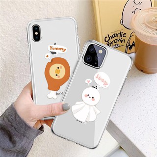 Ốp điện thoại silicon màu trong suốt in hình búp bê yummy sunny cho iphone 6 plus 7 8 11 pro xr xs max - A1132