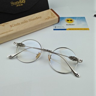 Gọng kính cận chrome CH03