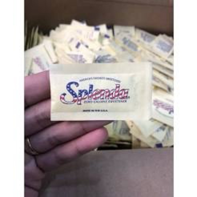 Đường ăn kiêng keto tiểu đường Splenda Mỹ DATE 2023 - 10 gói