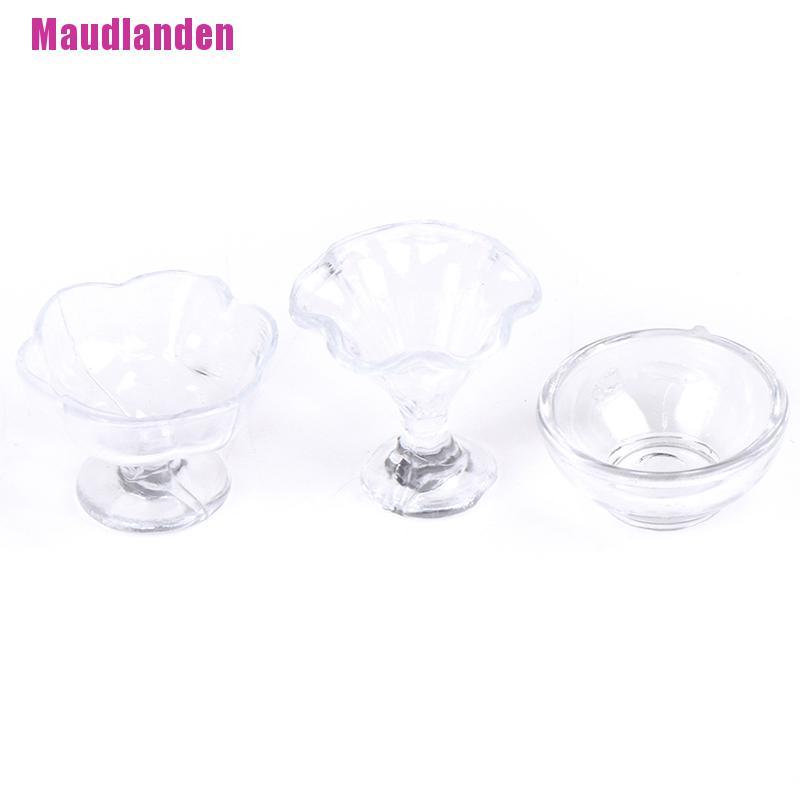 Set 17 Dụng Cụ Nhà Bếp Trong Suốt Tỉ Lệ 1: 12 Dùng Trang Trí Nhà Búp Bê Diy