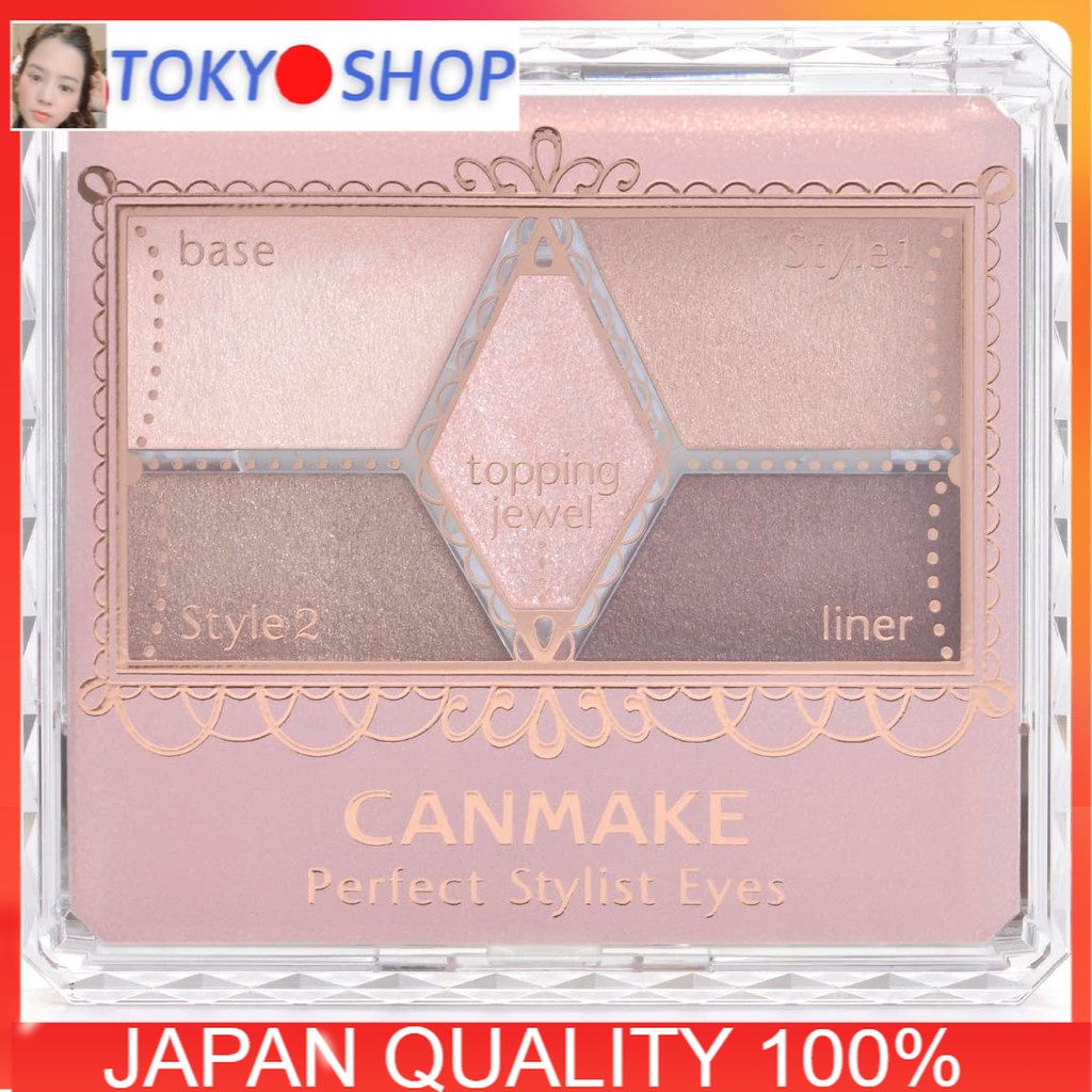 Phấn Mắt Canmake Tokyo Perfect Stylist Eyes- Nhật bản -Săn Sale