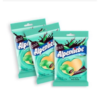 Combo kẹo Alpenliebe Hương Bạc Hà Nhân Sôcôla 25 Viên/gói thaothu