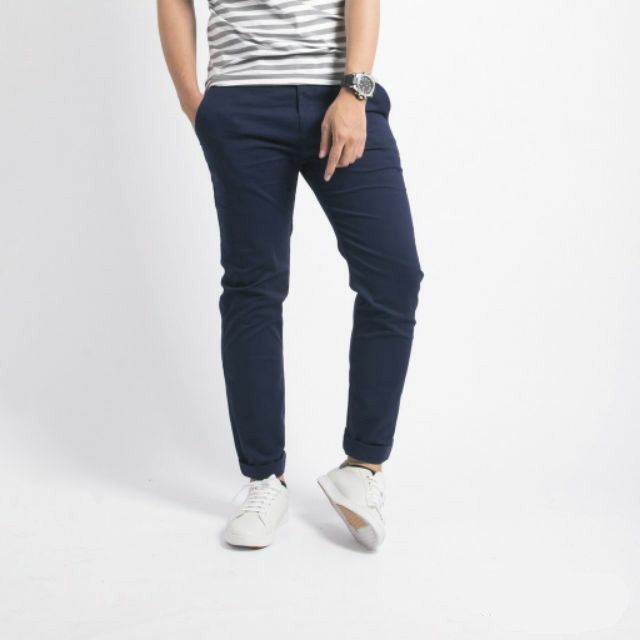 Quần Kaki Nam Dáng Âu Hàn Quốc Phong Các | BigBuy360 - bigbuy360.vn