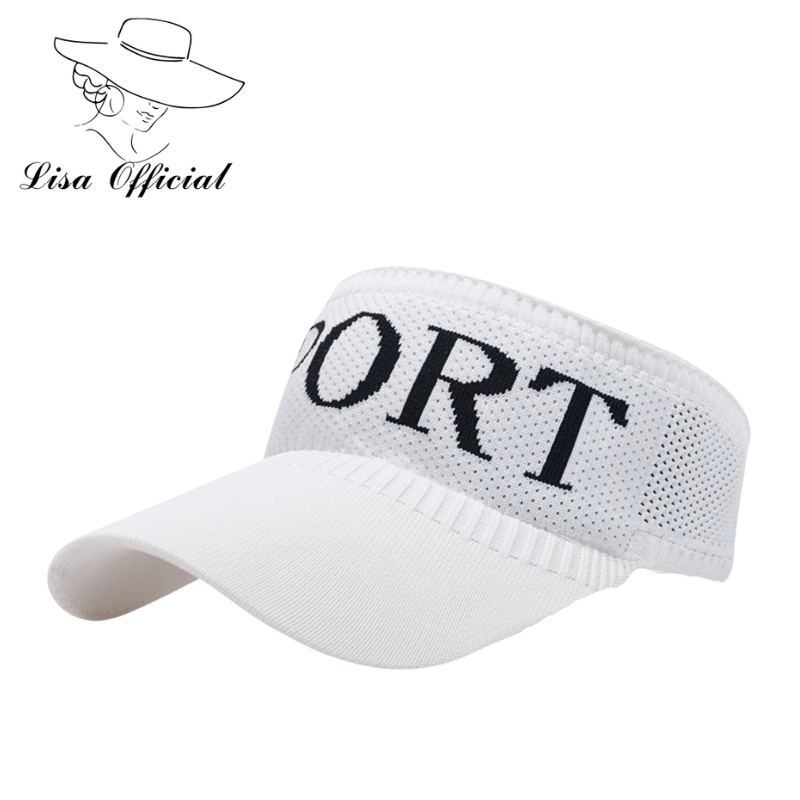 Mũ Nửa Đầu  Lisa Official  Nón Lưỡi Trai Nửa Đầu Sport Kiểu Dáng Tennis Hot Hit - SV-22