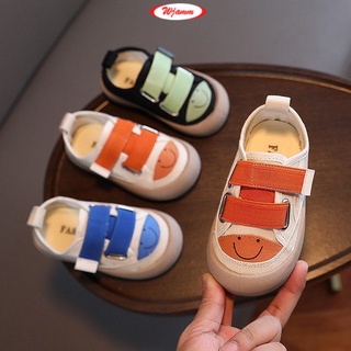 Giày thể thao canvas quai dán thời trang cho bé