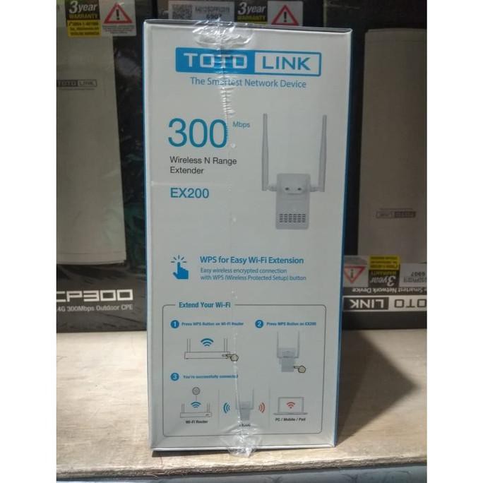 Thiết Bị Mở Rộng Không Dây Totolink Ex200 300mbps 0512 | BigBuy360 - bigbuy360.vn