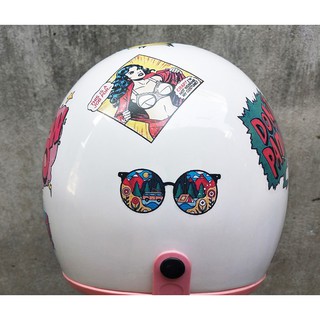Nón 3/4 Pop Art - Limited Edition (Hand-made)
