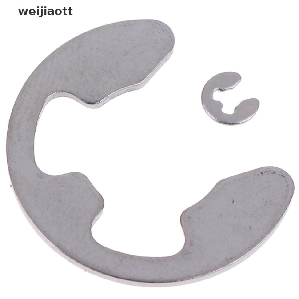 weijiaott 120Pcs/Box 304 Stainless Steel E-Clip Retaining Circlip Assortment Kit M1.5~M10 WT