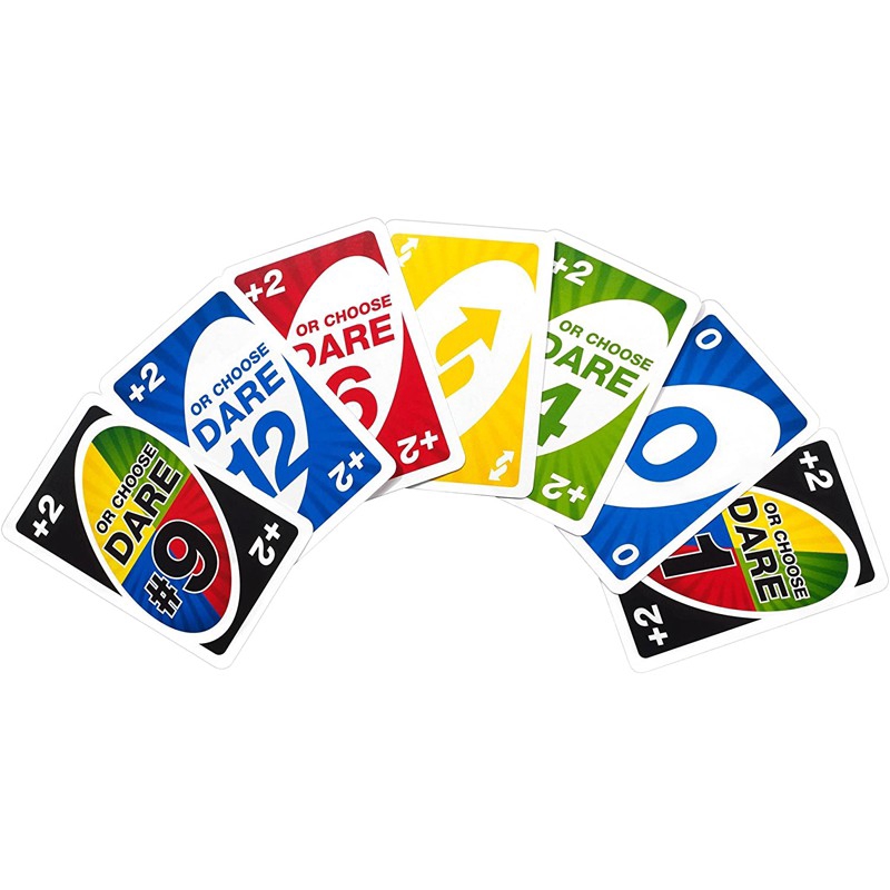 Bộ bài uno:dare vui nhộn tiện dụng