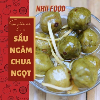 900gr Sấu non ngâm chua ngọt NHII FOOD thực phẩm sạch nhà làm