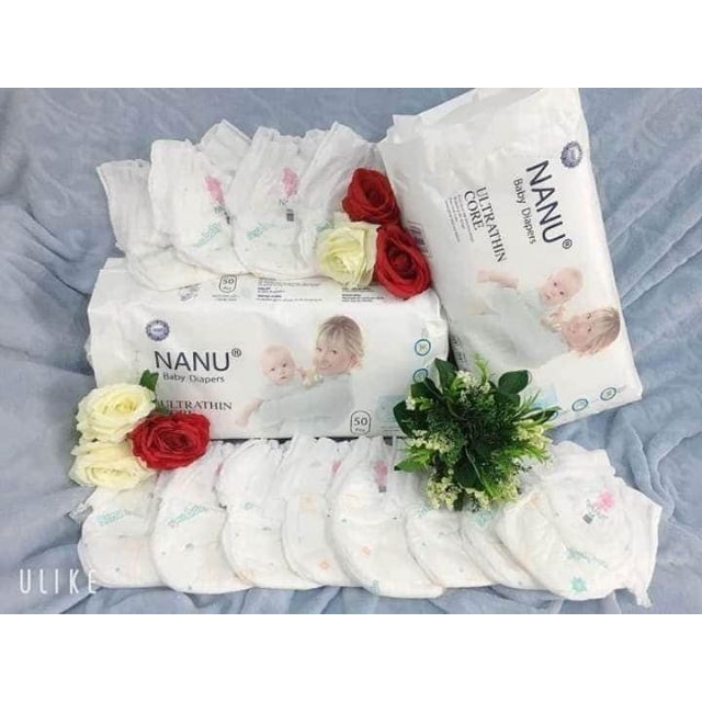 Bỉm nanu baby xuất nhật Quần M50/L50/XL50/XXL50/XXXL50