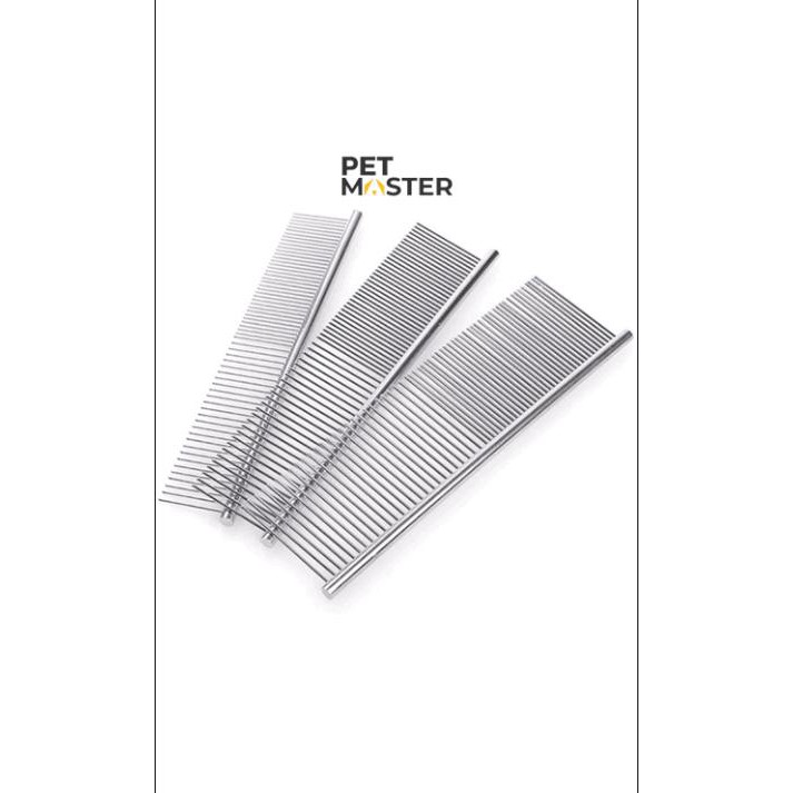 Phụ kiện chó mèo - Lược inox chải lông cho chó mèo