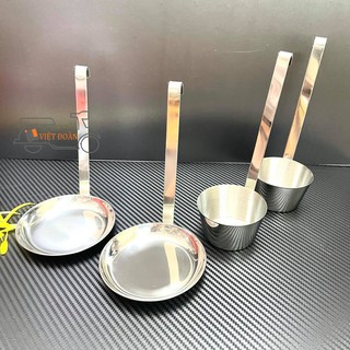 (Combo 2 Khuôn) Khuôn Làm Bánh Tôm, Bánh Cống Miền Tây , Bánh Giá Tiền Giang  .. chất liệu  Inox Không Rỉ Cao Cấp