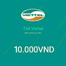 Thẻ Viettel 10k