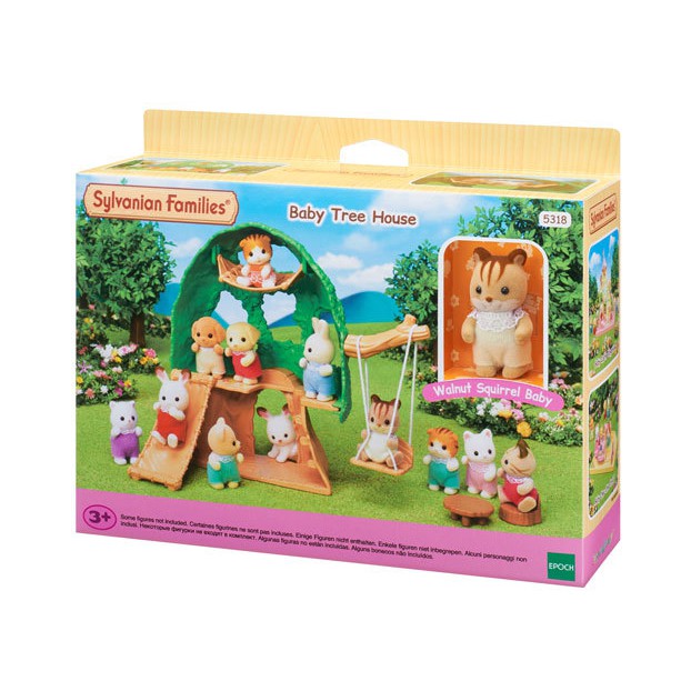 SYLVANIAN FAMILIES Bộ Đồ Chơi Ngôi Nhà Cây Cho Bé