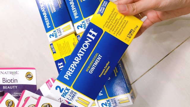 (freeship)Kem bôi trĩ Preparation H Hemorrhoidal Ointment 57g x2 tuýp | BigBuy360 - bigbuy360.vn