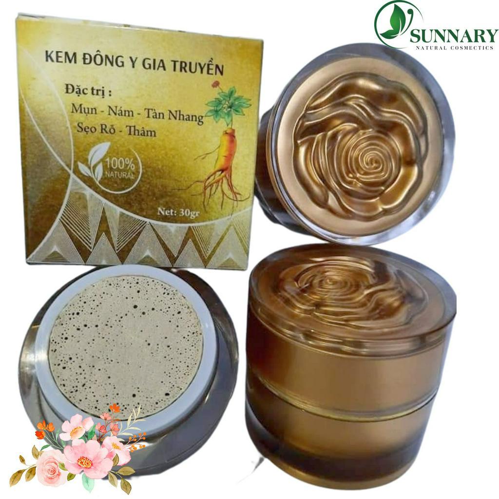 Kem face tái tạo nhân sâm tươi mẫu hủ Hoa hồng, bong sạch sâu mụn nám, tàn nhang, xỉn màu