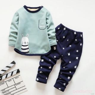 Bộ pijama nhung cho bé gái
