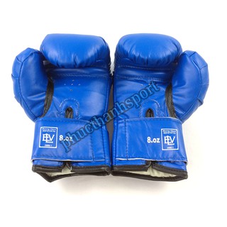 Găng đấm boxing 10oz Everlast (Xanh)