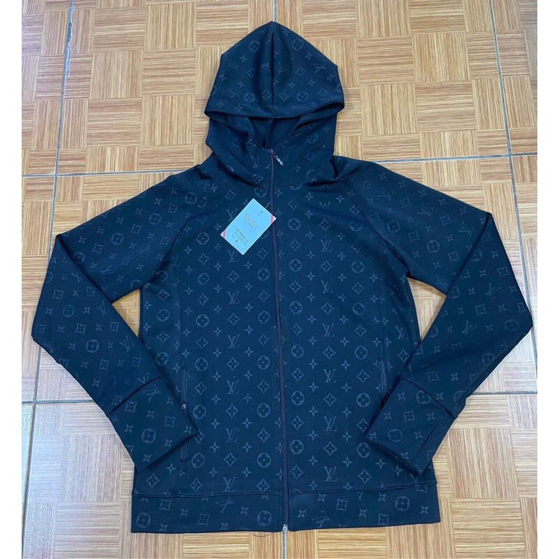 Áo chống nắng nam LV vân chìm, áo khoác nắng LV Bin Store