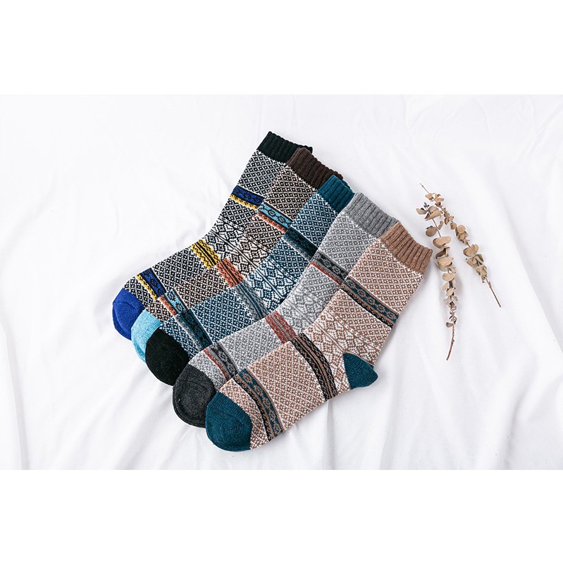 [NEW] Tất thổ cẩm phong cách thời trang vintage