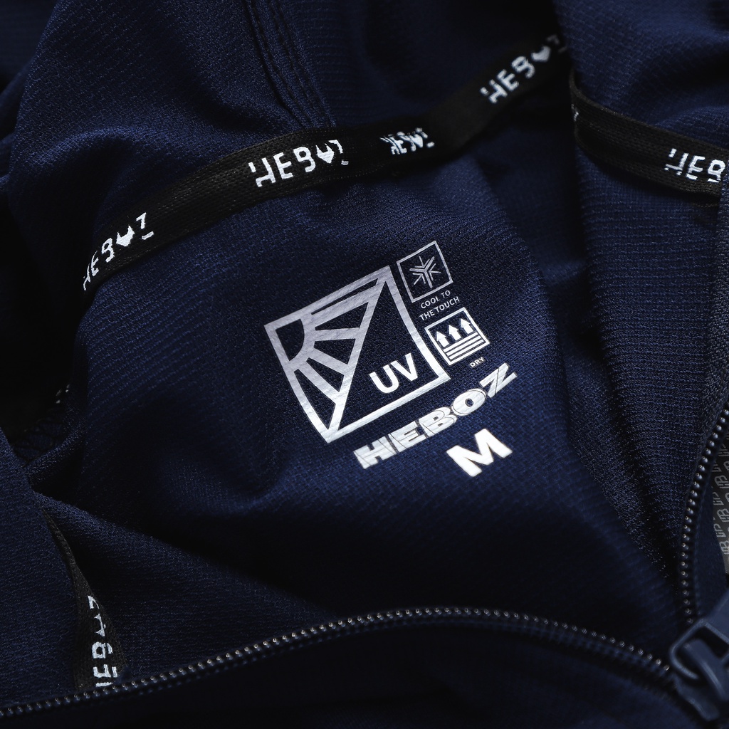 Áo khoác chống nắng nam chống tia UV và co giãn và mát HEBOZ 4M 00001031