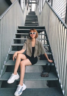 áo vest lửng ảnh thật