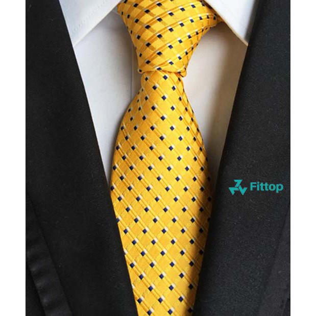 Cavat Nam Caro, Chấm Bi Sang Trọng Thời Trang 8cm FITTOP CAVAT-004 [Tặng Túi Nhỏ]