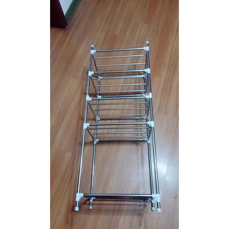 Kệ để xoong nồi,chảo chất liệu inox 4,5,6 tầng