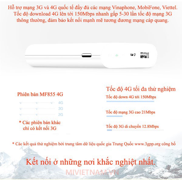 ZMI MF885 phát wifi từ sim 3G/4G kiêm sạc dự phòng 10000mAh |7800mAh | BH 12 THÁNG | BigBuy360 - bigbuy360.vn