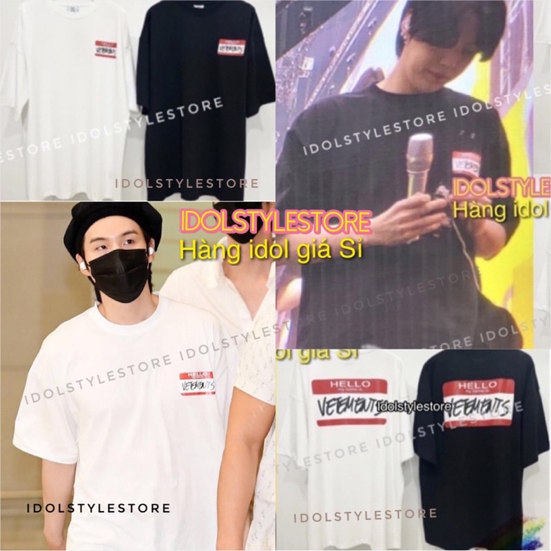 Áo thun hello Suga BTS Bomb