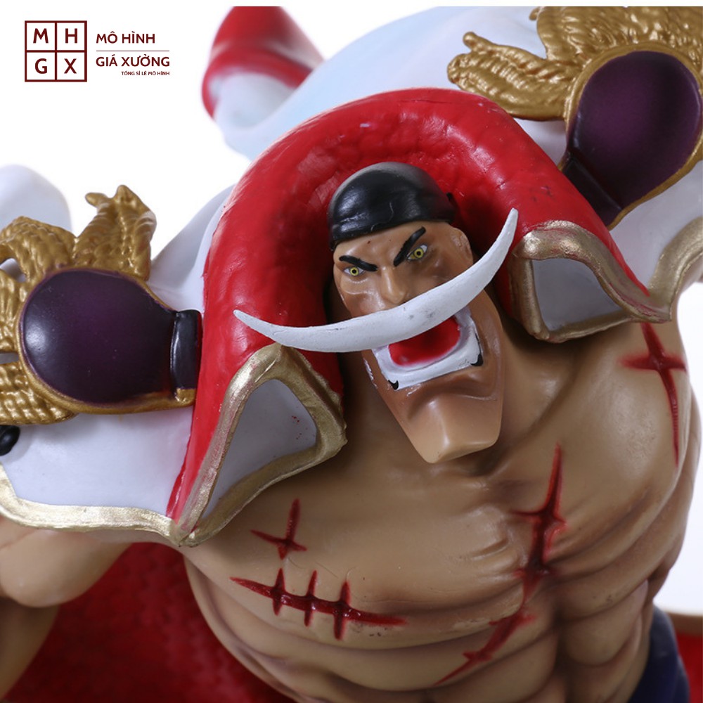 Mô Hình Tứ Hoàng Râu Trắng Bố Già Cao 31cm Nặng 3,5kg -Tượng Figure One Piece Vua Hải Tặc