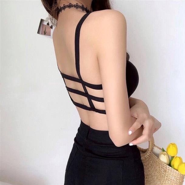 [Giá sỉ] Áo Bra 3 Dây Thun Cotton Có Đệm Ngực
